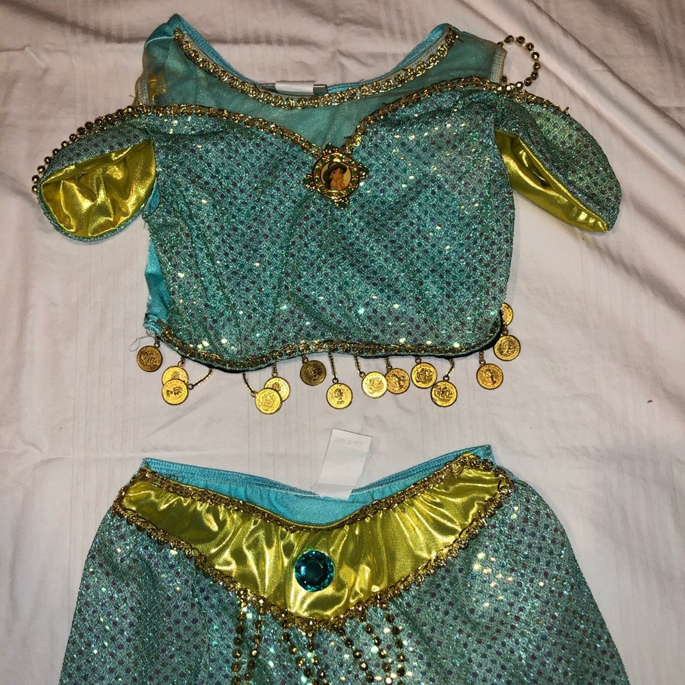 Jasmine Two Piece Girls Costume